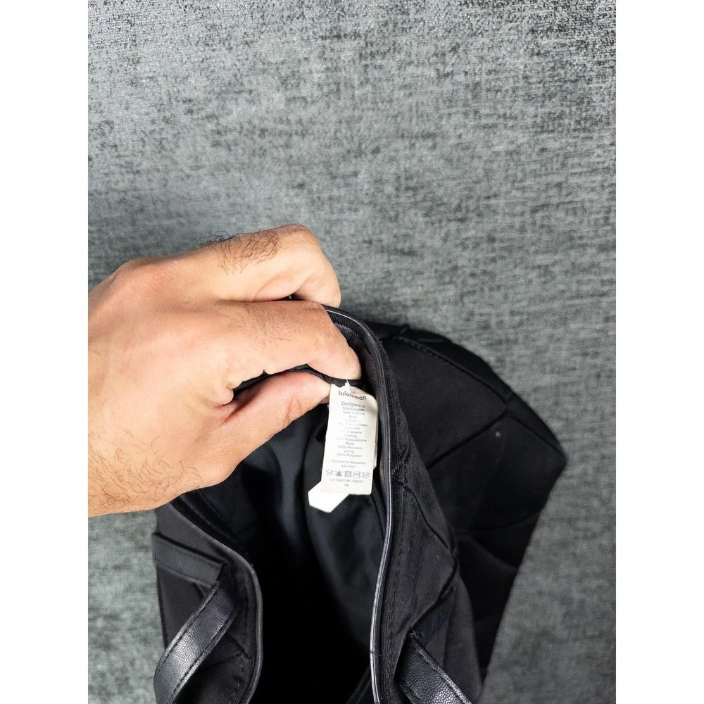 Lululemon For The Fun‎ Of It Tote Bag Quilted Midnight Black